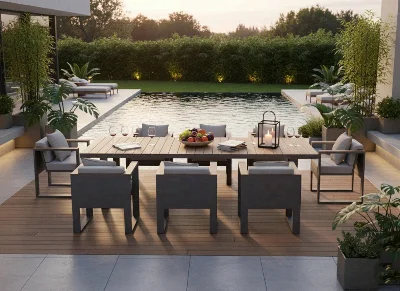 Riventi Poise Bahçe Masa Takımı